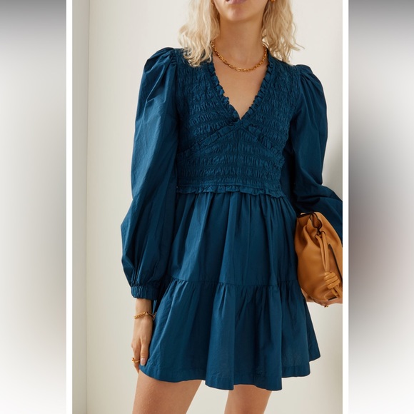 Sea New York Dresses & Skirts - Sea Gaia Smocked Mini Dress
